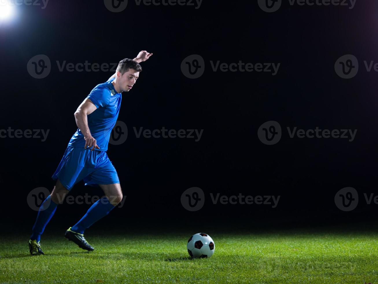 visão de jogador de futebol foto