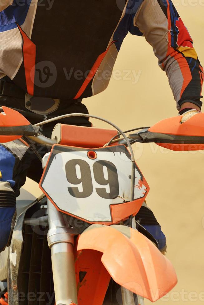 corrida de motocross foto