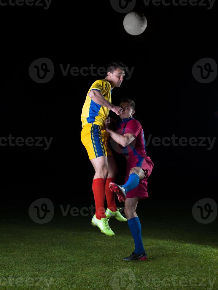 visão de jogador de futebol foto