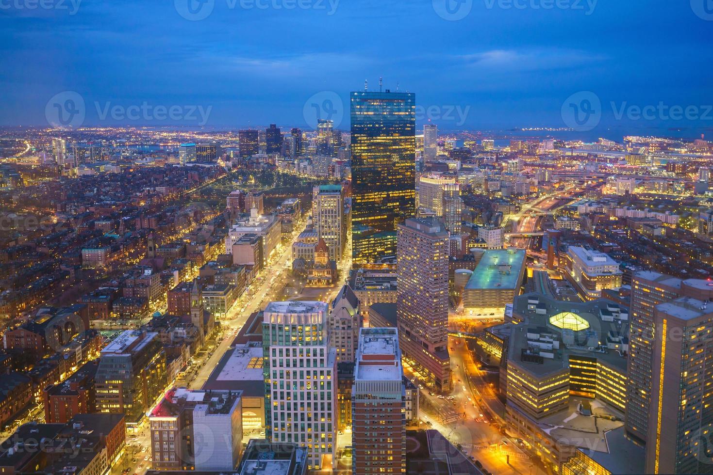 centro de boston massachusetts foto