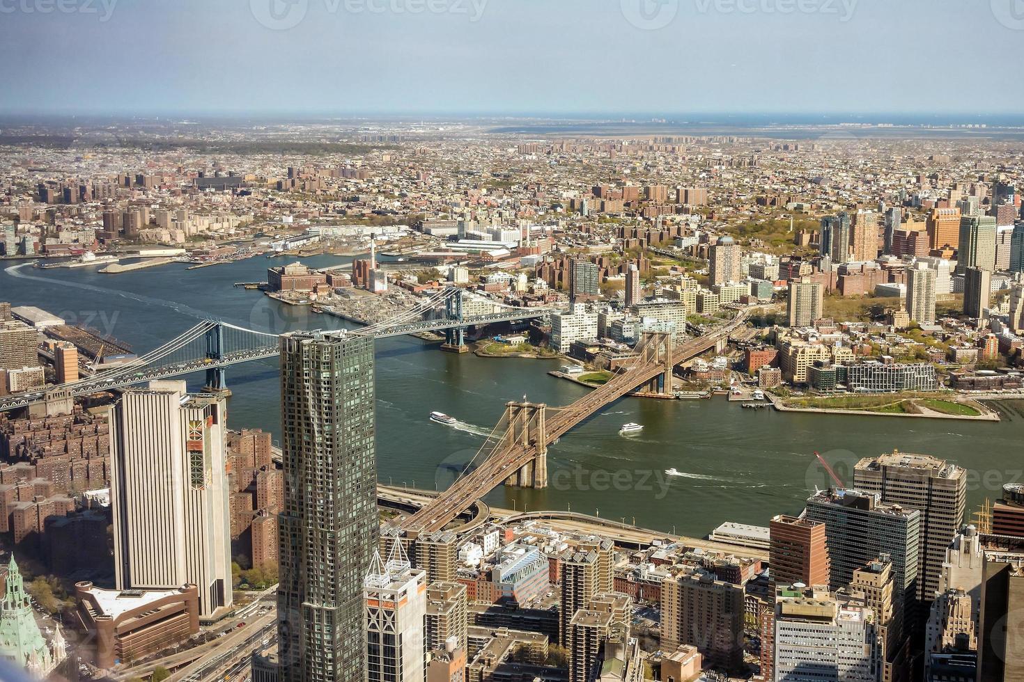 skyline de manhattan da cidade de nova york foto