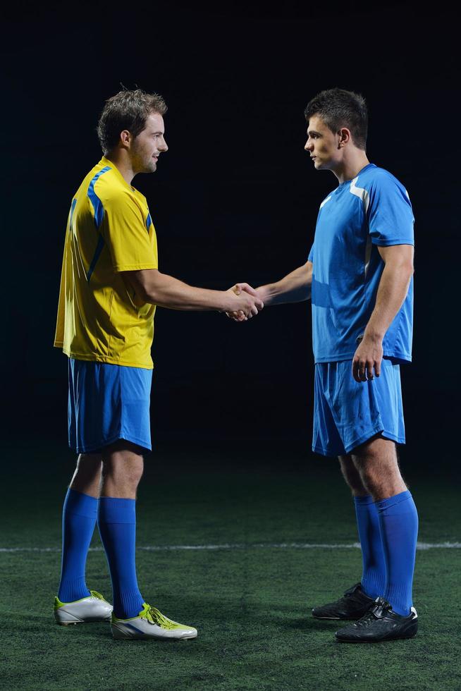 visão de jogador de futebol foto