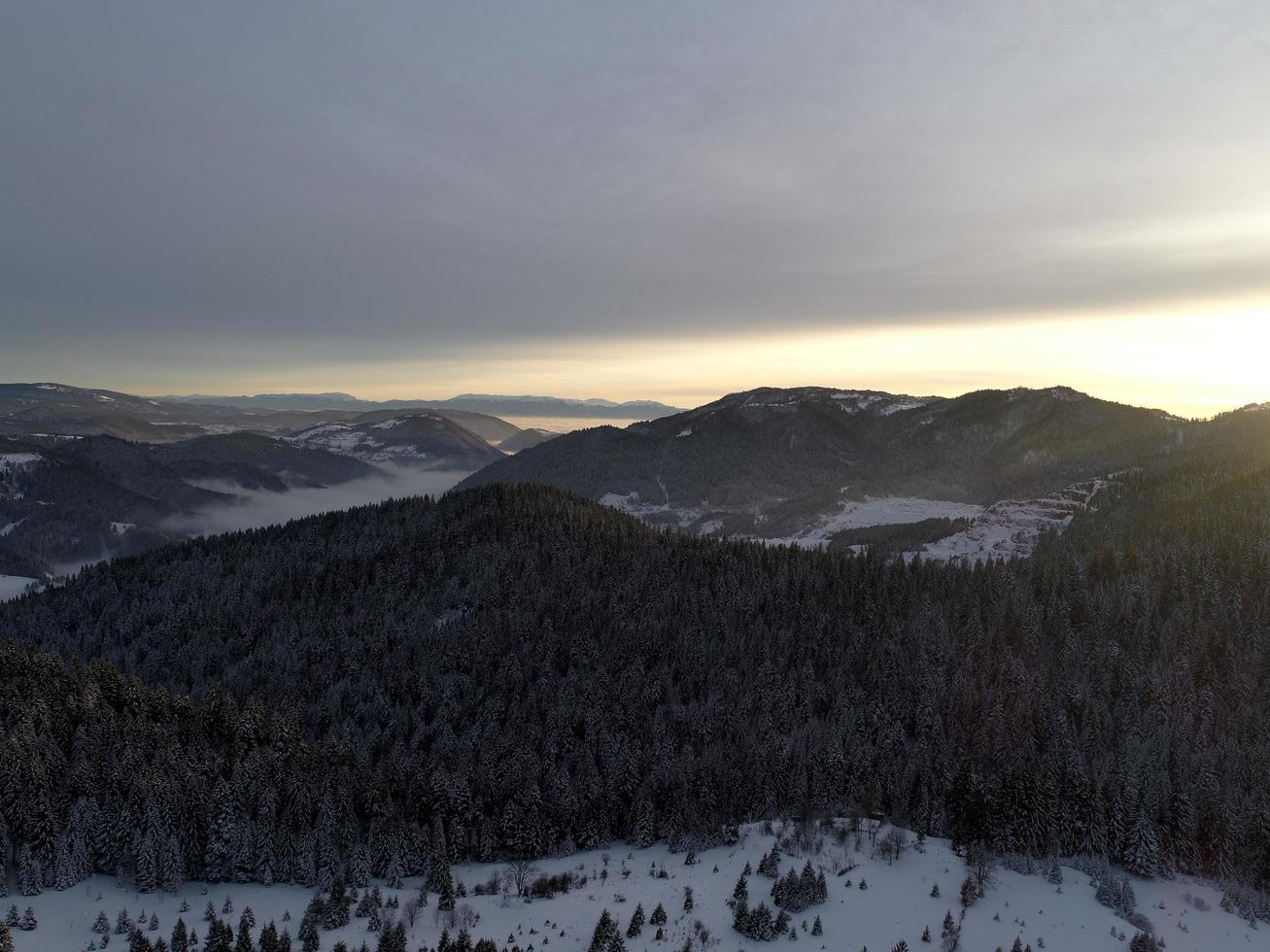 paisagem de inverno foto