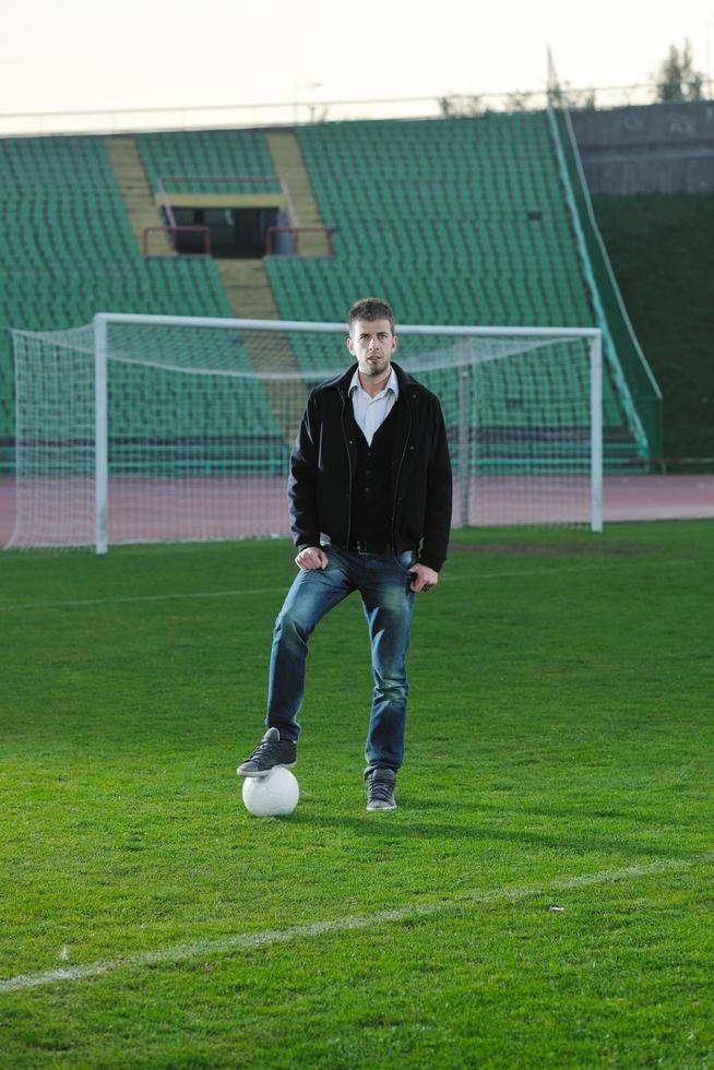 homem de negócios no esporte foto