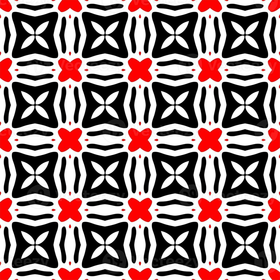 abstrato geométrico sem costura pattern.modern fundo geométrico com negrito lines.seamless estilo russo preto background.tile sem costura padrão geométrico. fundo geométrico preto e branco. foto