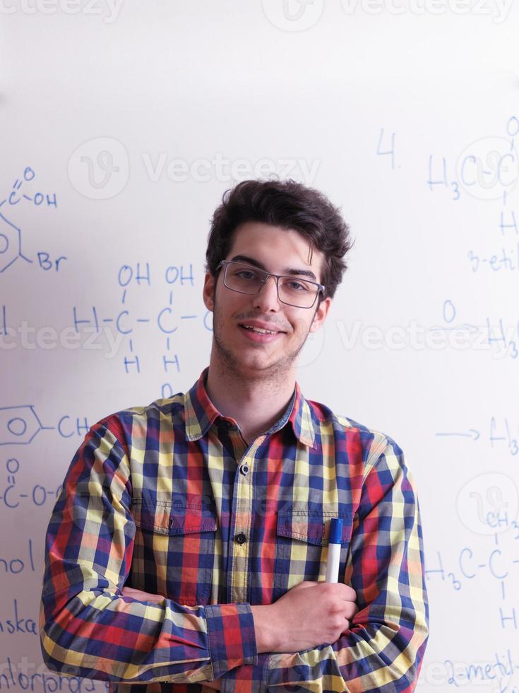 retrato de escola adolescente foto