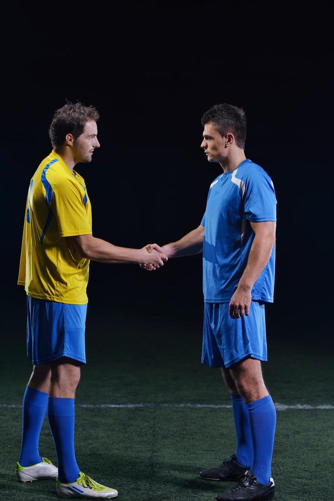 visão de jogador de futebol foto