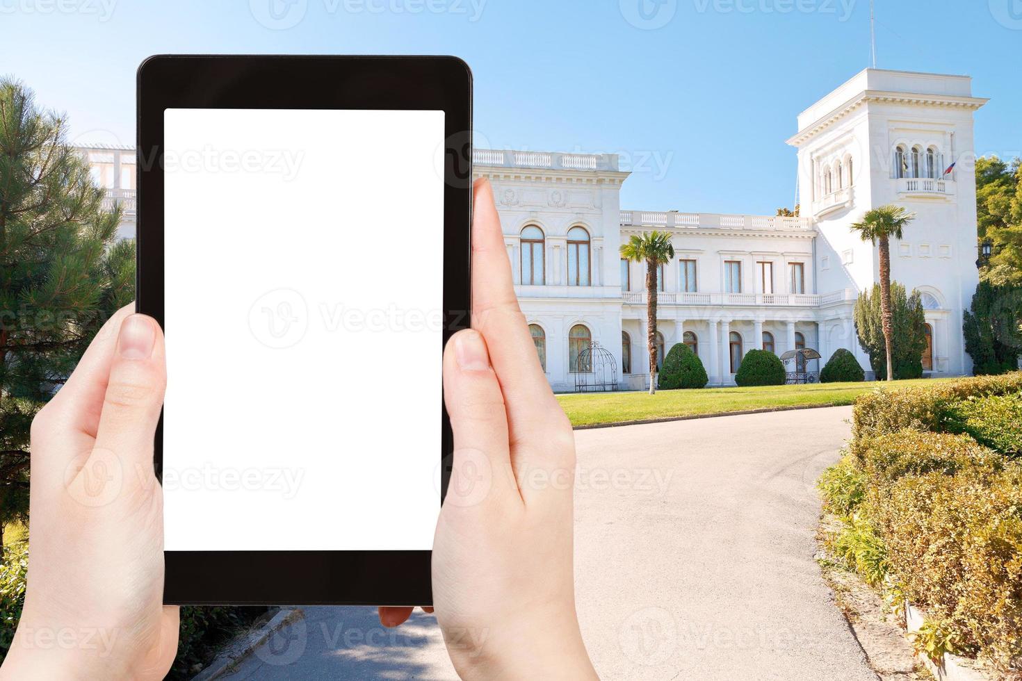 fotografias turísticas grand livadia palace, criméia foto