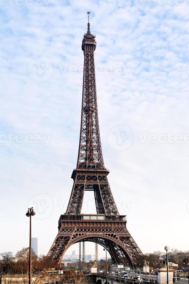 torre eiffel em paris foto