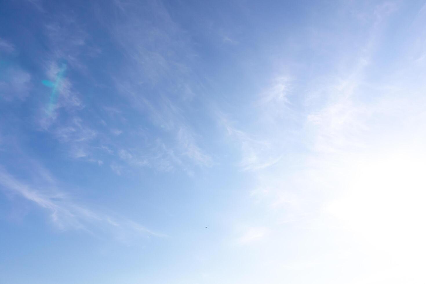 céu azul com nuvens, imagem de fundo do céu foto