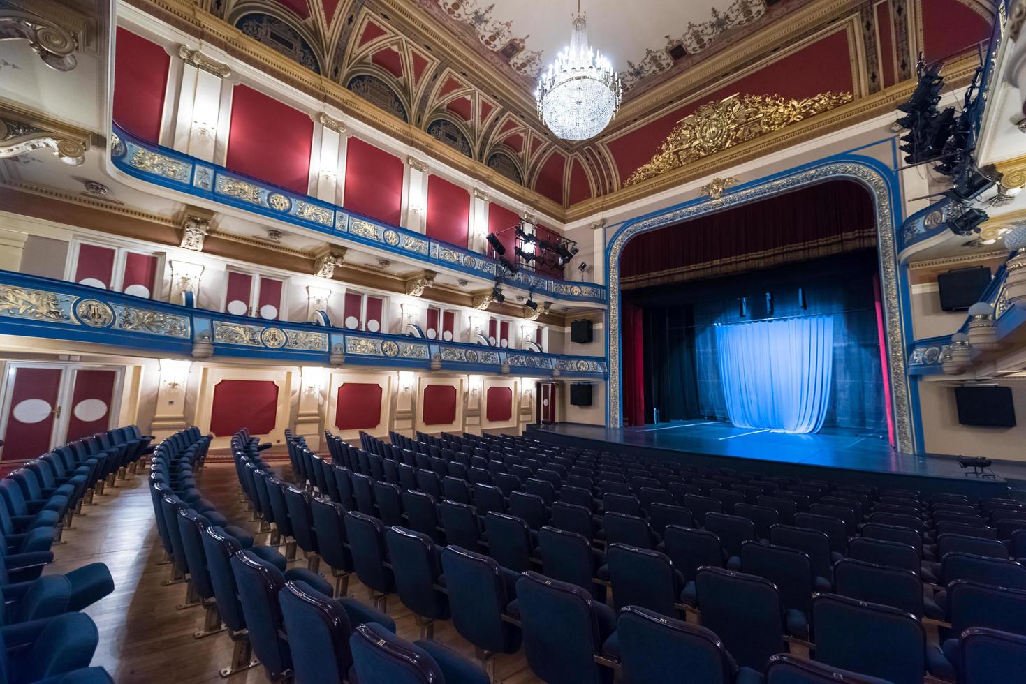 Suécia, 2022 - vista do interior do teatro foto