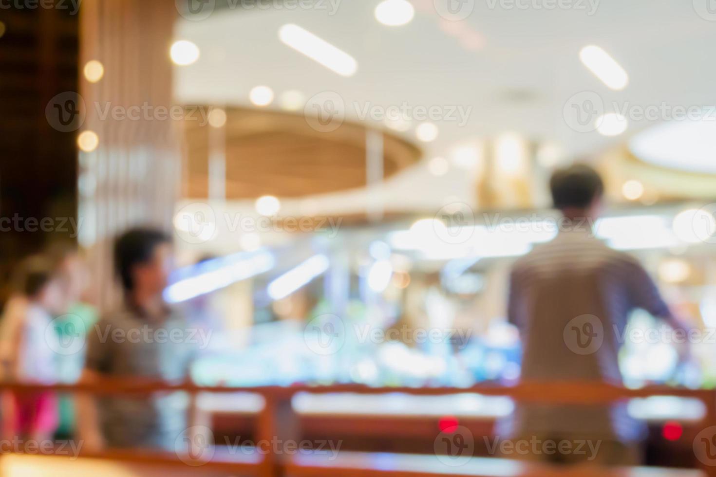 buffet de salada blur foto