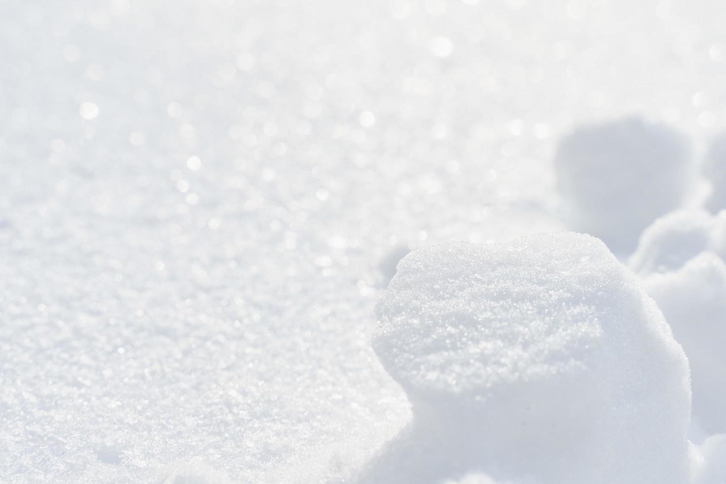 fundo de inverno com neve. fundo de férias de natal e ano novo foto