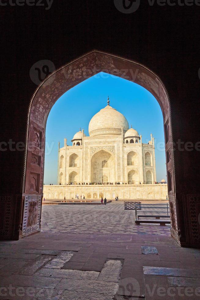 Taj Mahal na Índia foto