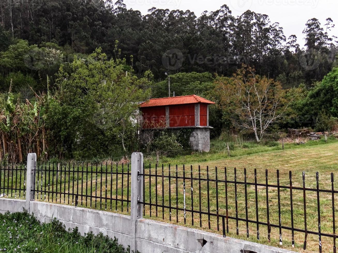 horrendo no caminho. Galiza, Espanha foto