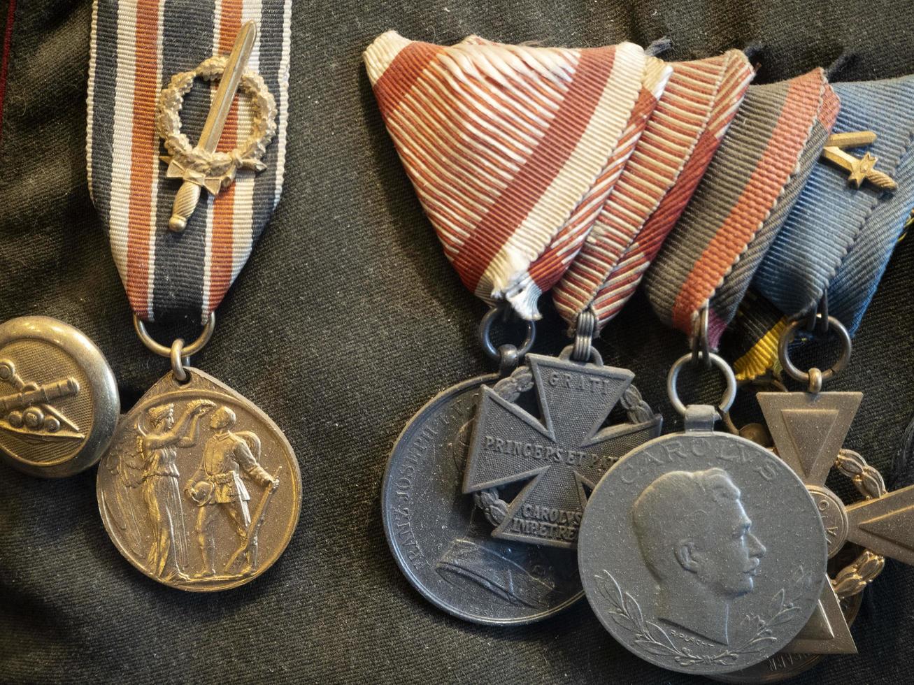 medalhas da primeira guerra mundial foto