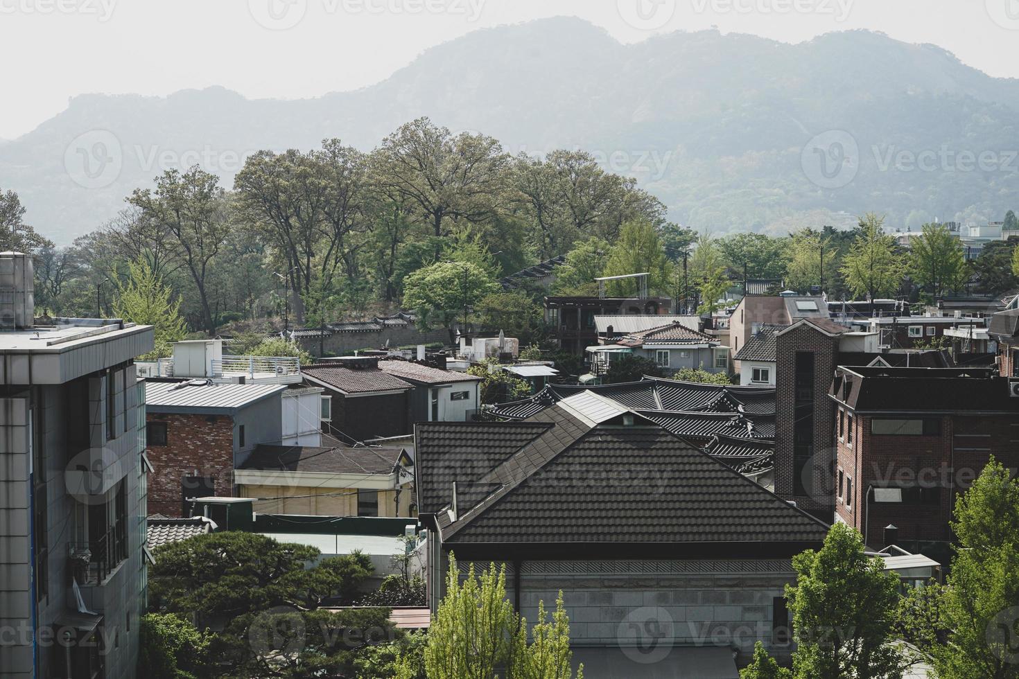 o cenário de seul, coreia foto