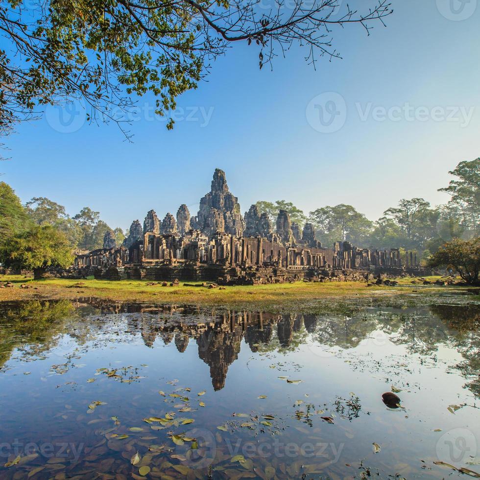 castelo de bayon, camboja foto