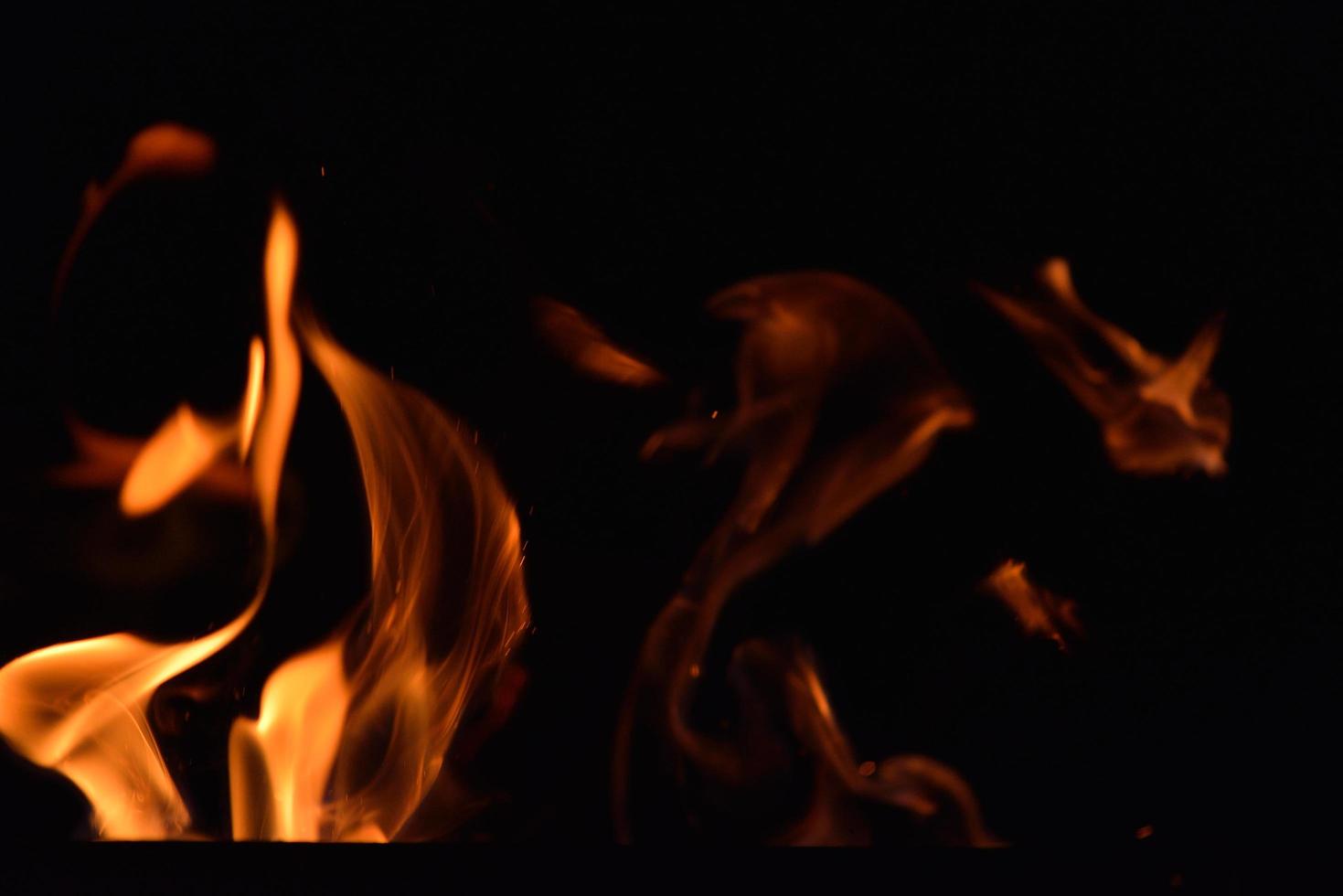 fundo de chamas de fogo foto