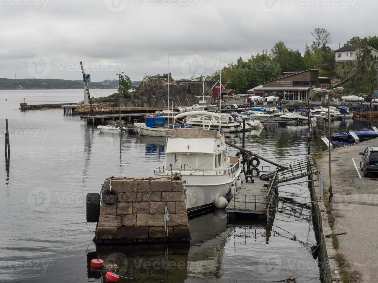 a cidade de kristiansand na noruega foto