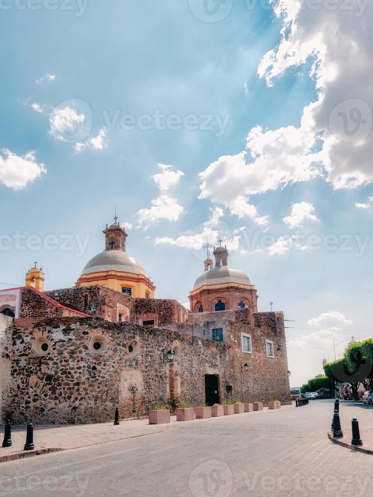 foto premium do templo da cruz, queretaro, méxico