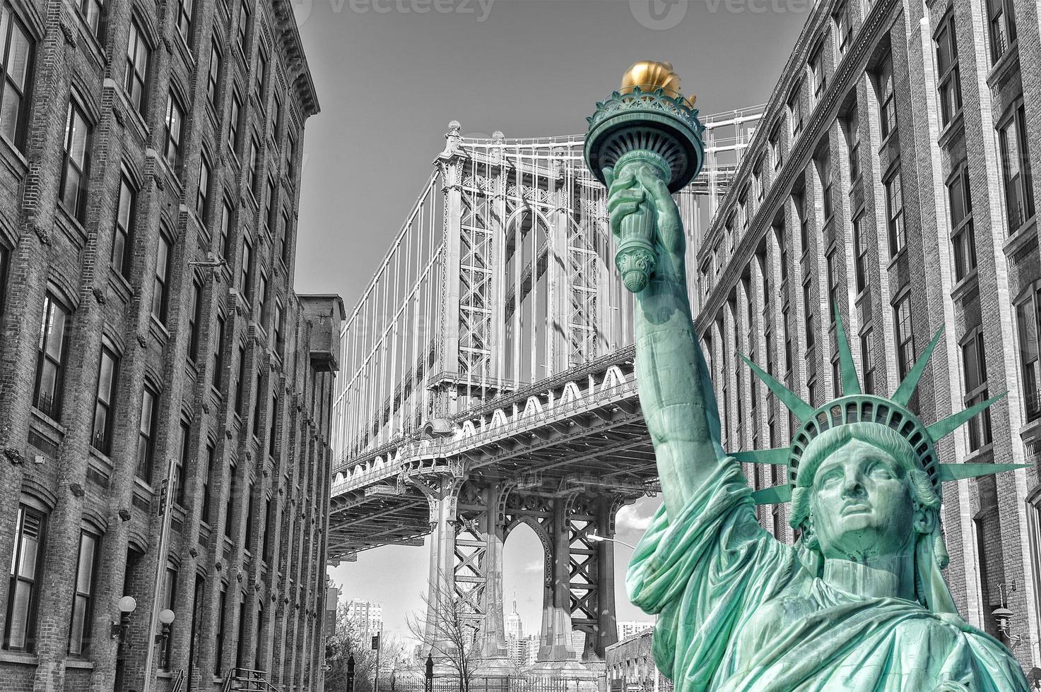 estátua da liberdade em nova york foto