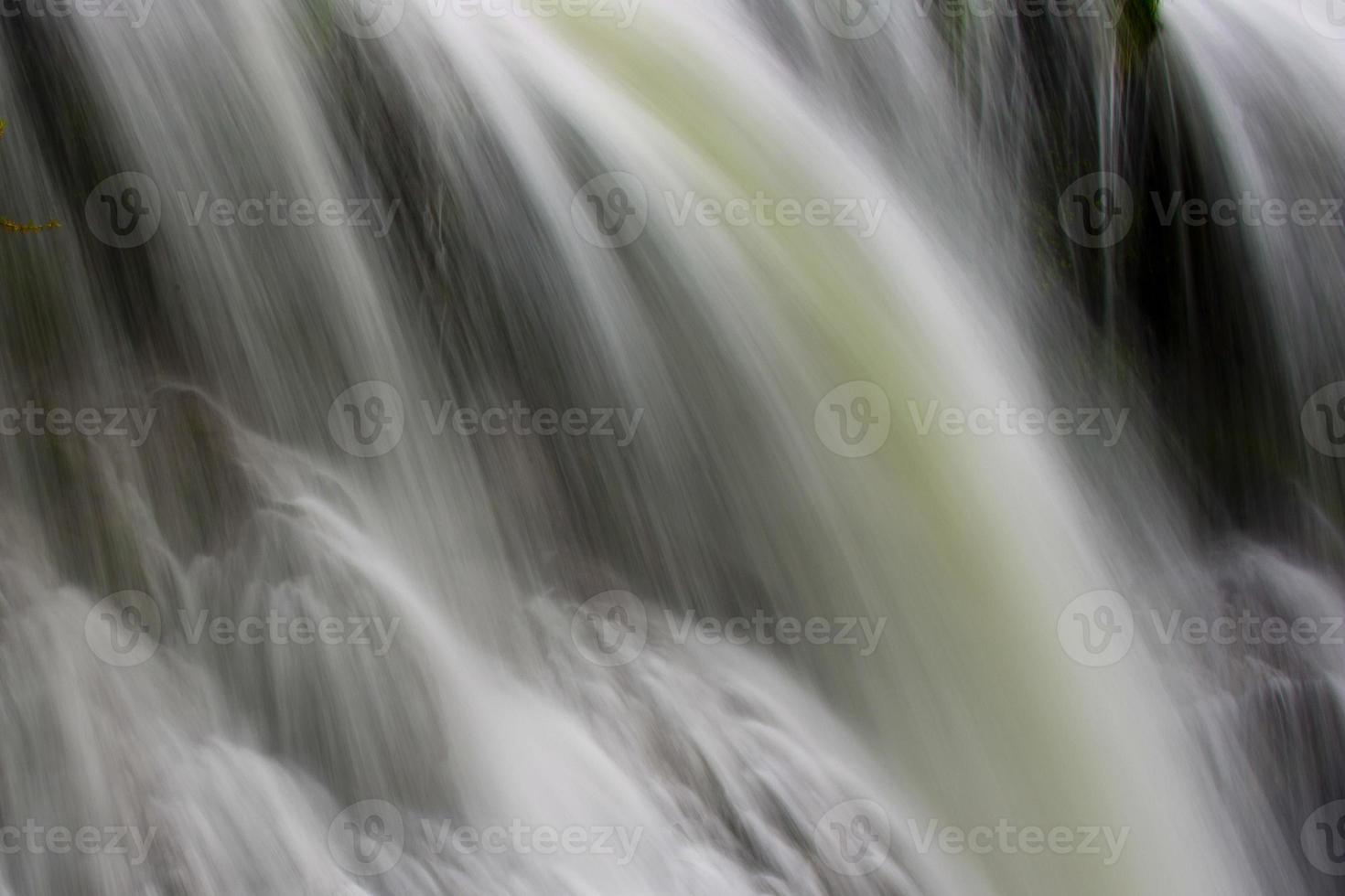 detalhe da cachoeira foto