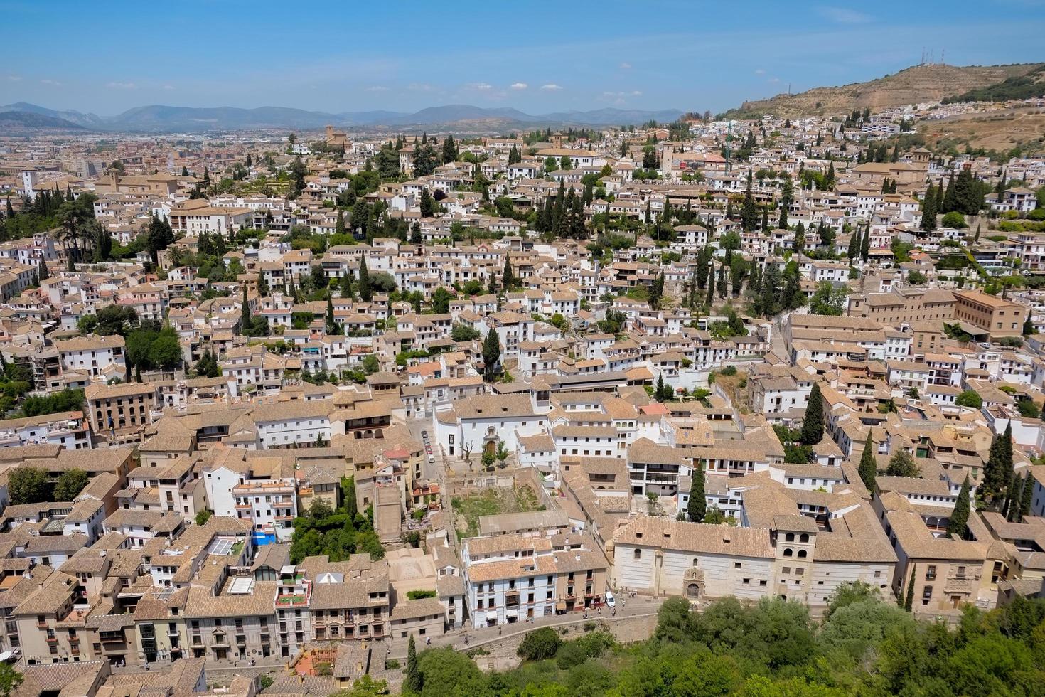 comunidade albayzin em granada, espanha foto