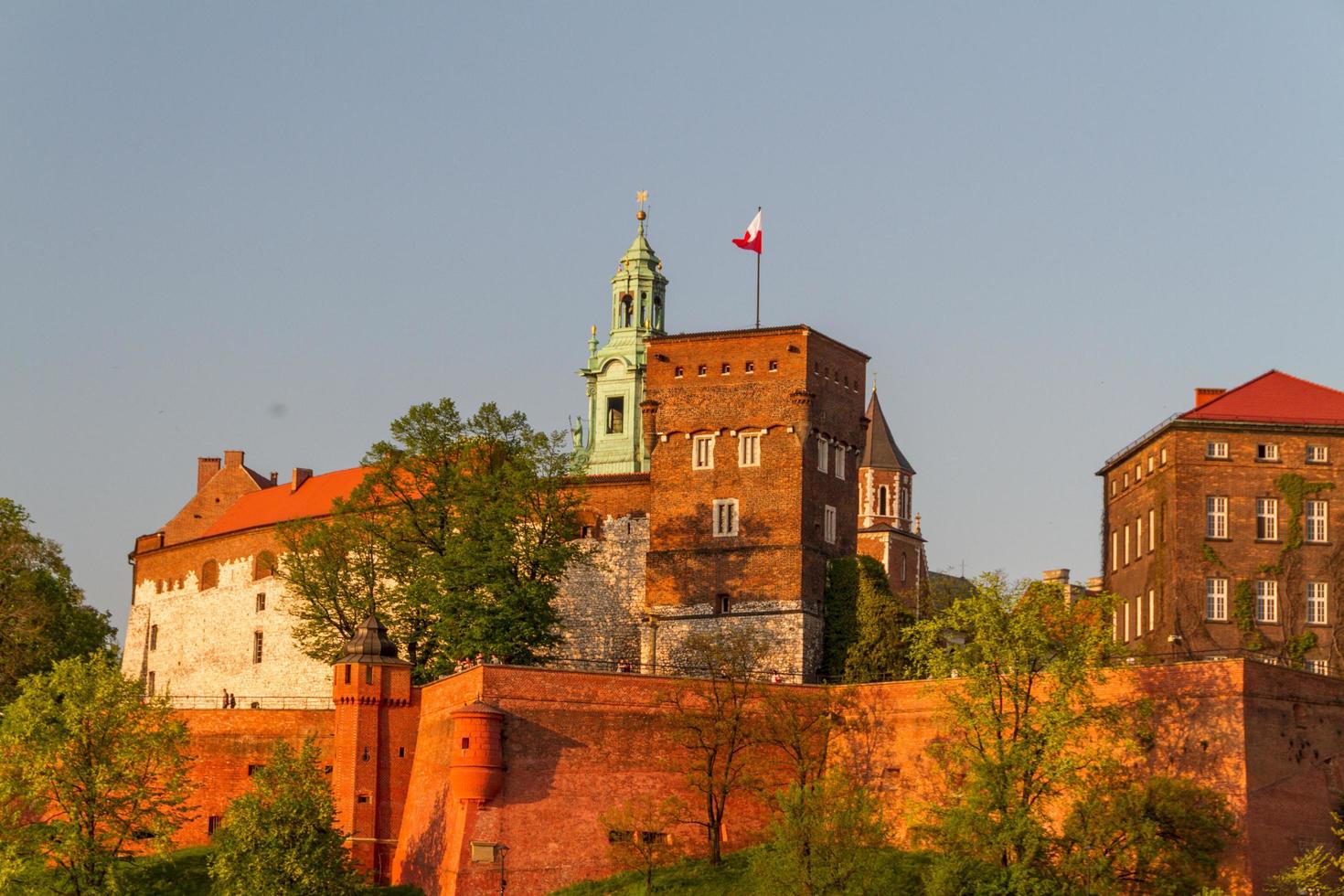 castelo real em wawel, krarow foto