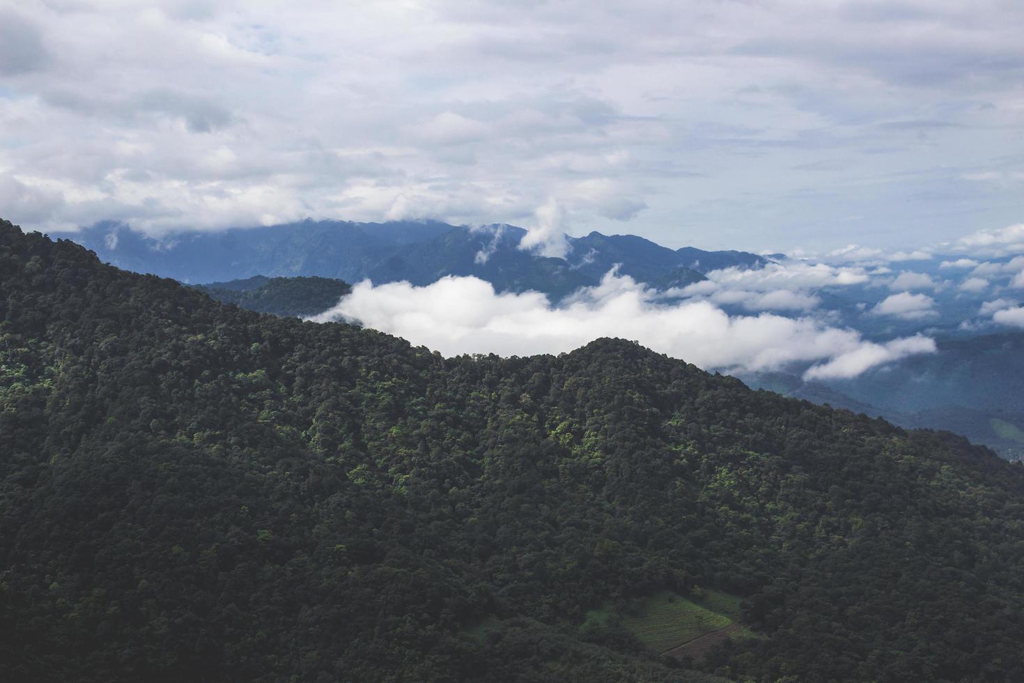 foto de alto ângulo da serra