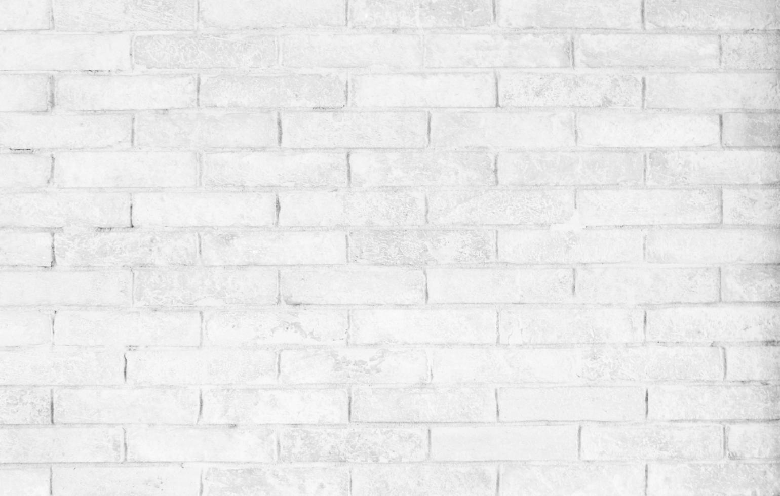 close-up de parede de tijolo branco foto