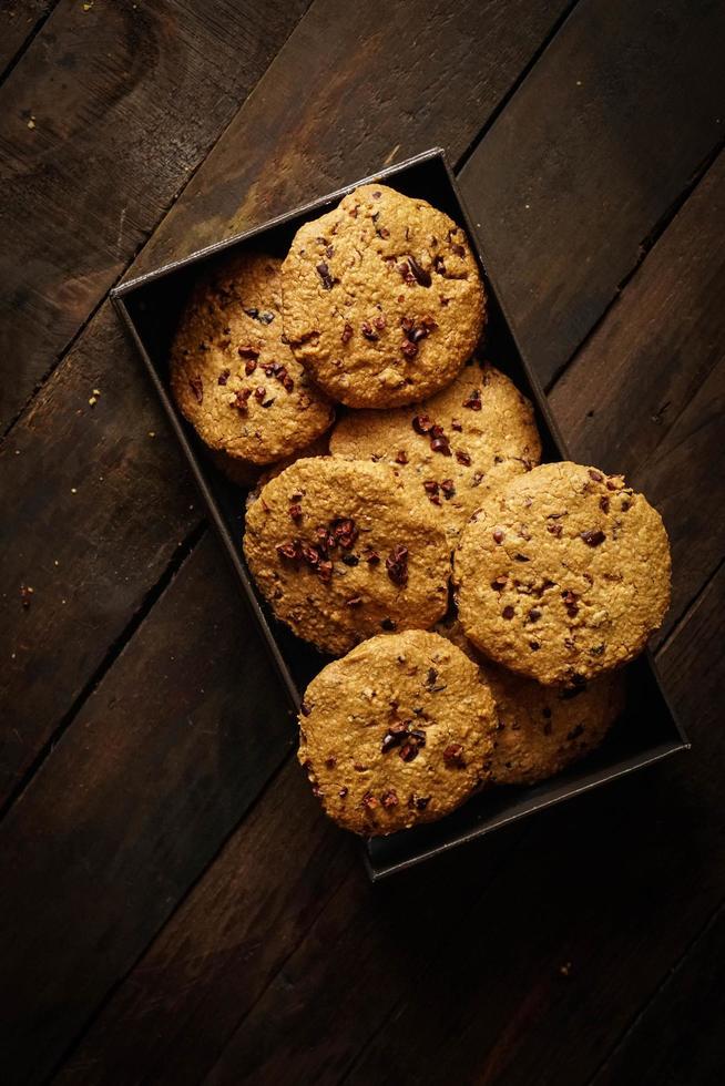 biscoitos em uma caixa foto