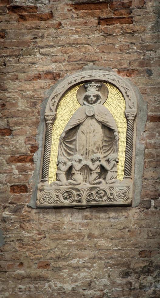 estátua religiosa de veneza foto