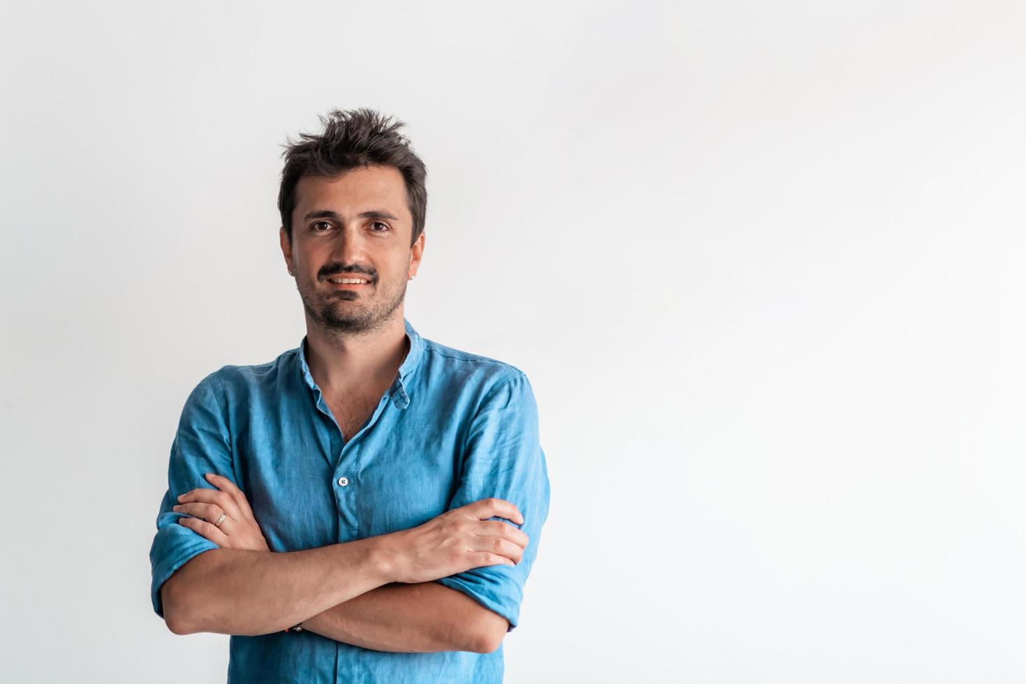 retrato masculino de negócios formal. foto