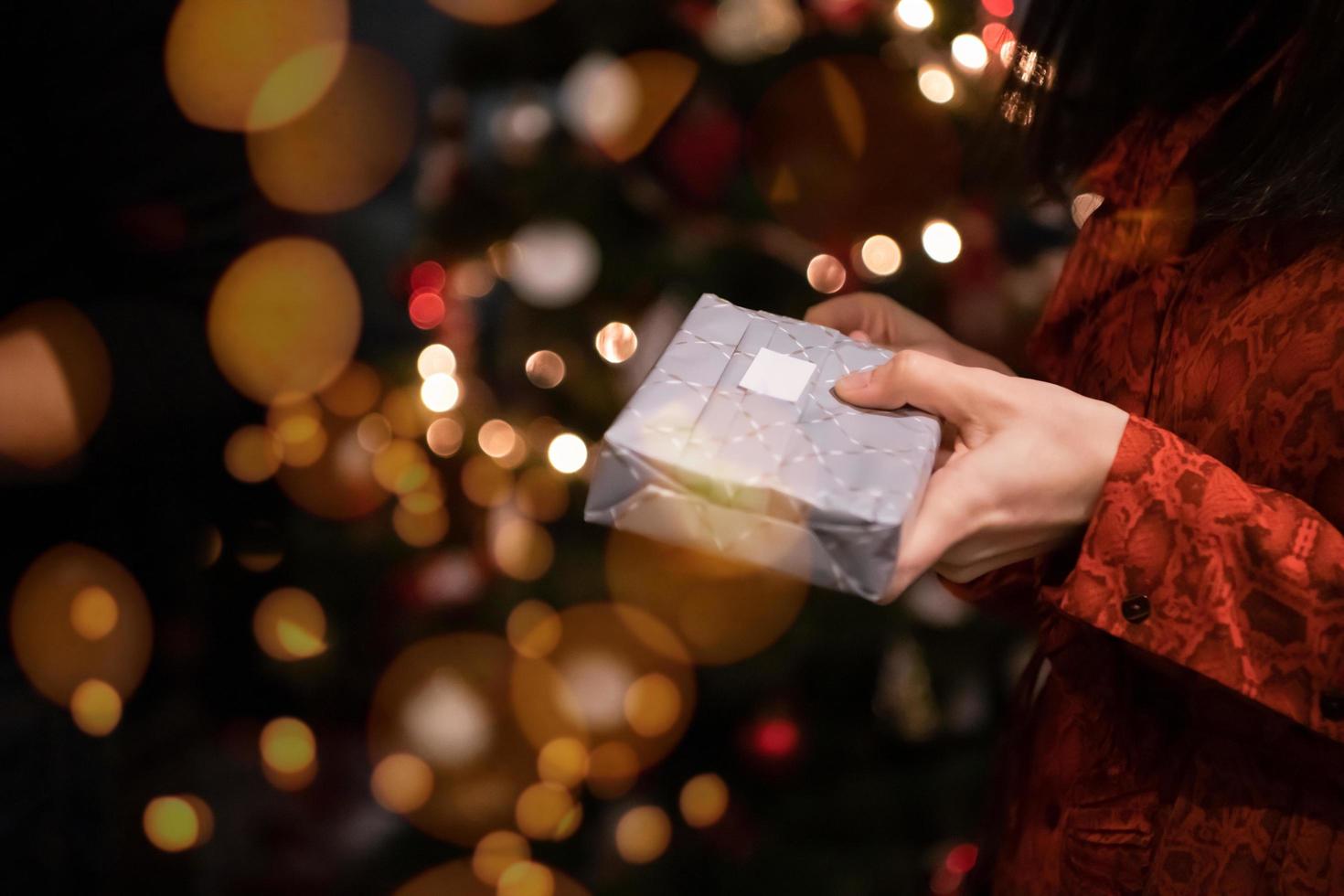 festa de escritório de natal e ano novo foto