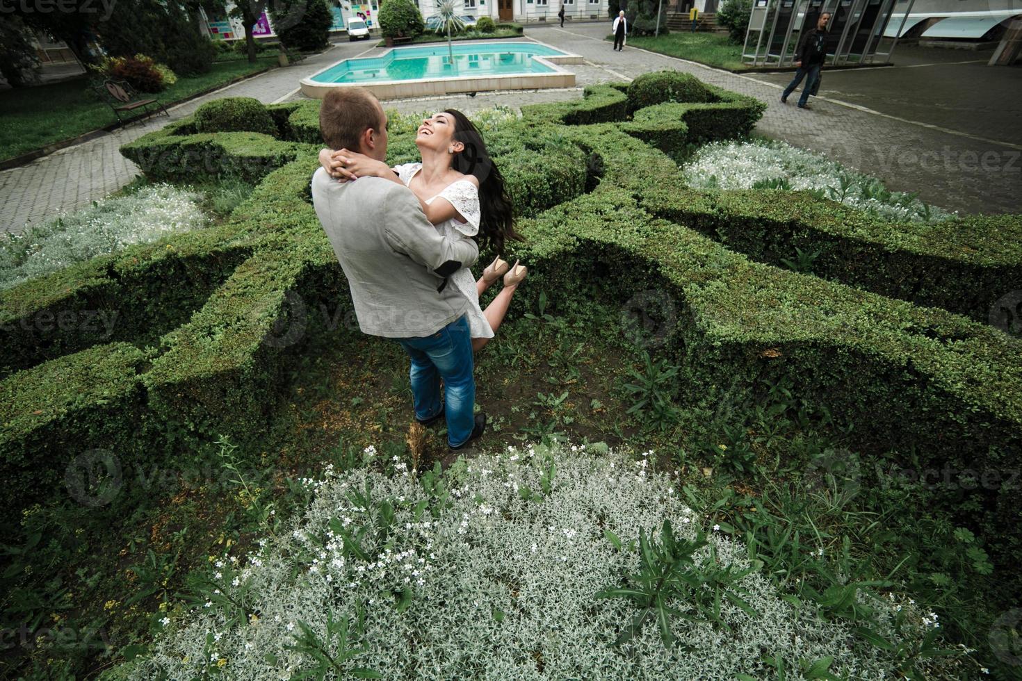 casal junto retrato foto