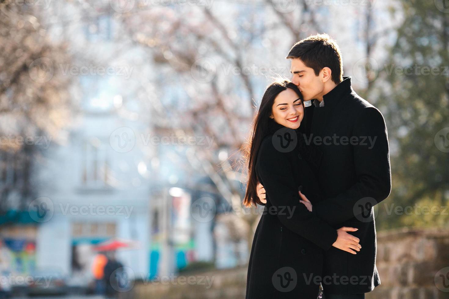 casal junto retrato foto