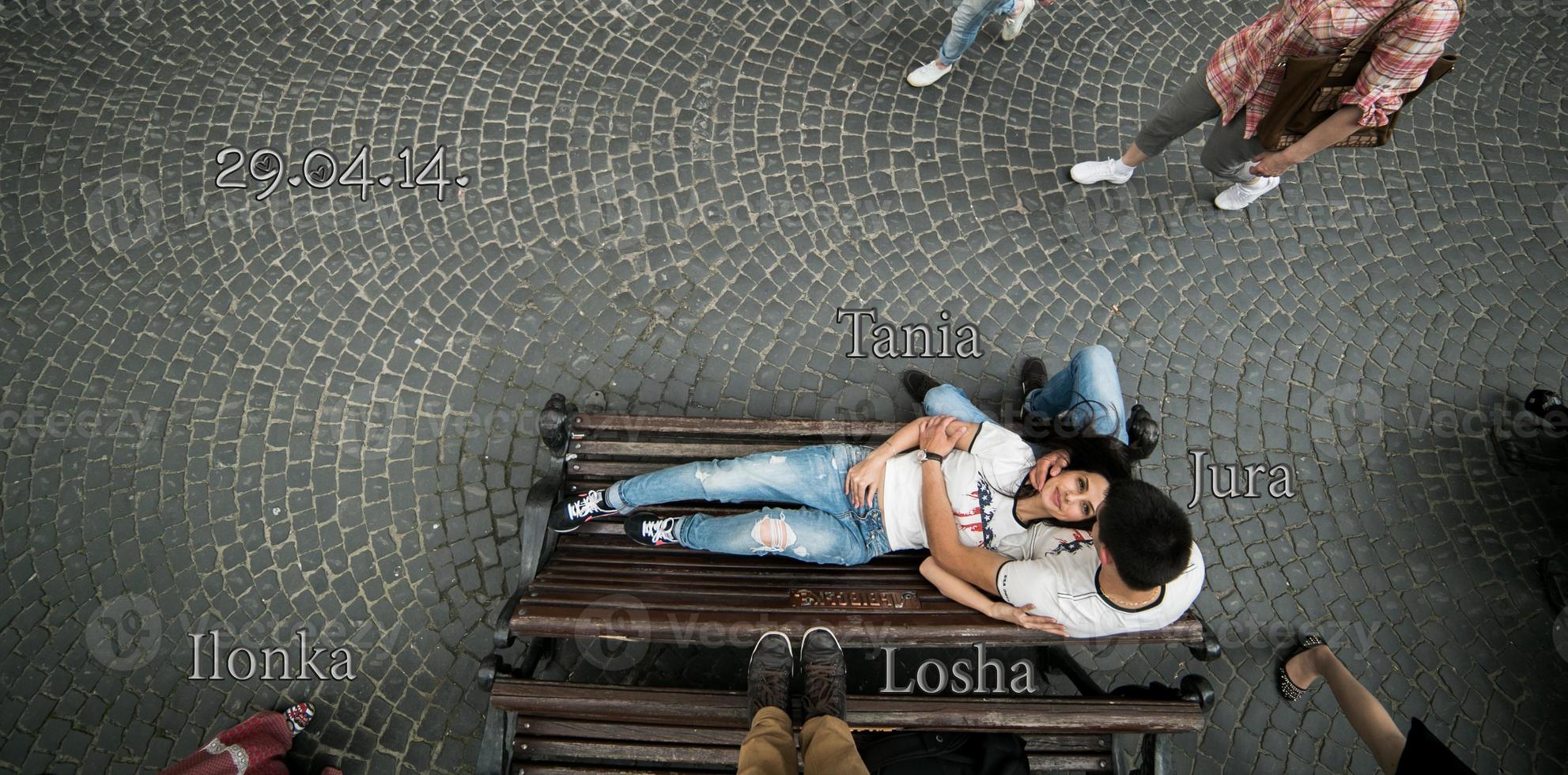 casal juntos vista foto