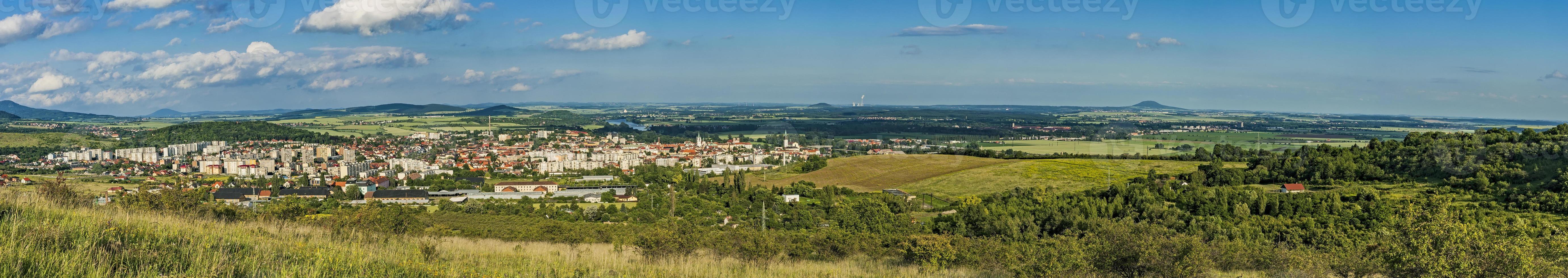 paisagem urbana litomerice república tcheca foto