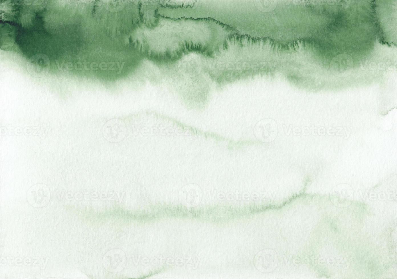 textura de fundo ombre verde aquarela. pano de fundo gradiente de