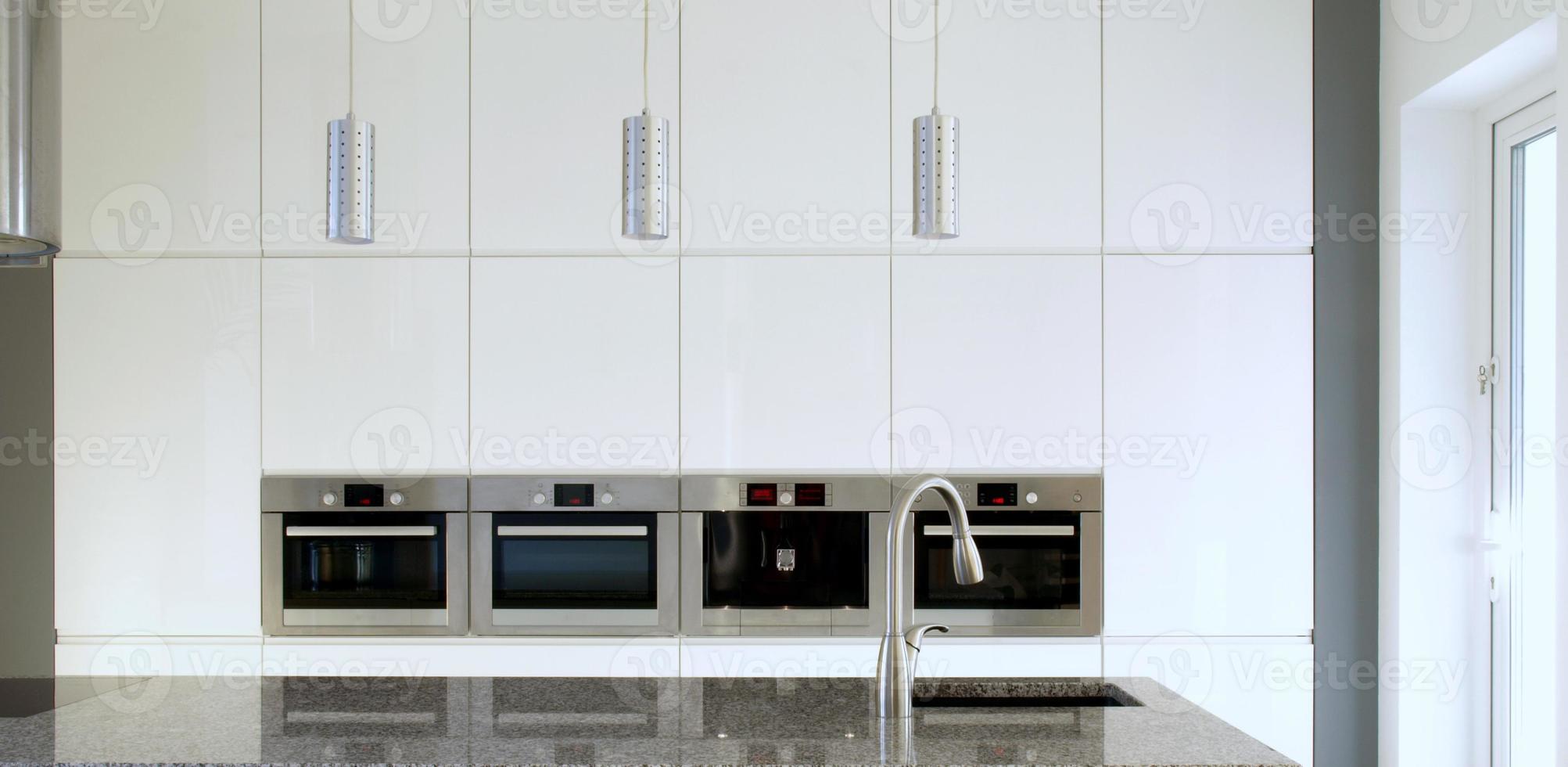 cozinha moderna branca foto