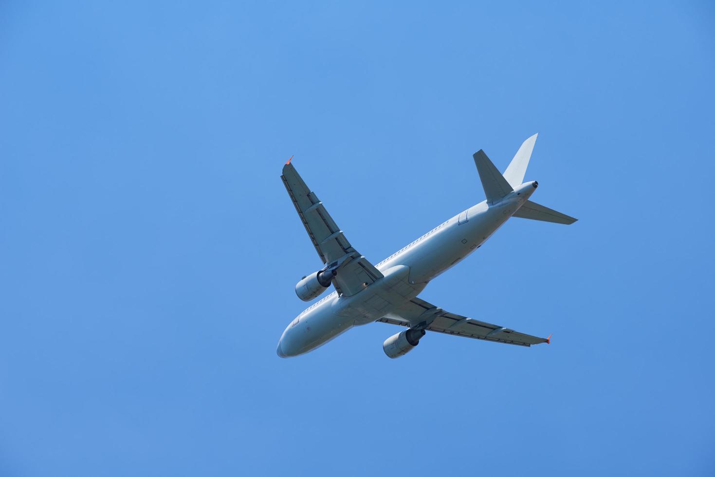 vista de avião moderno foto
