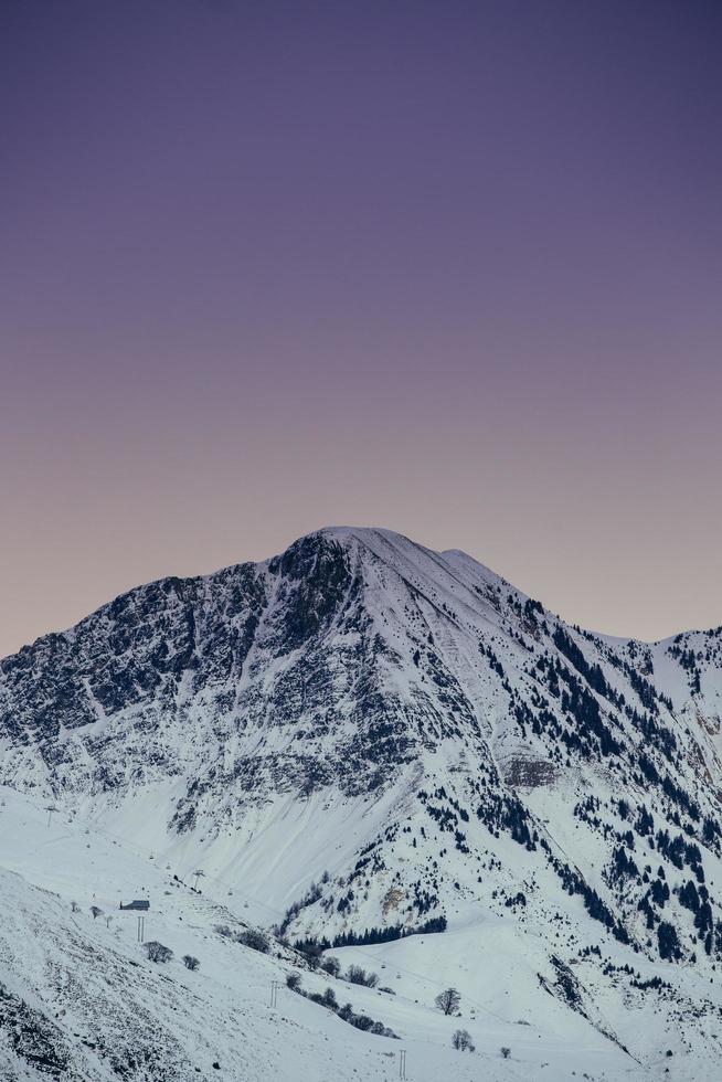 foto de uma montanha