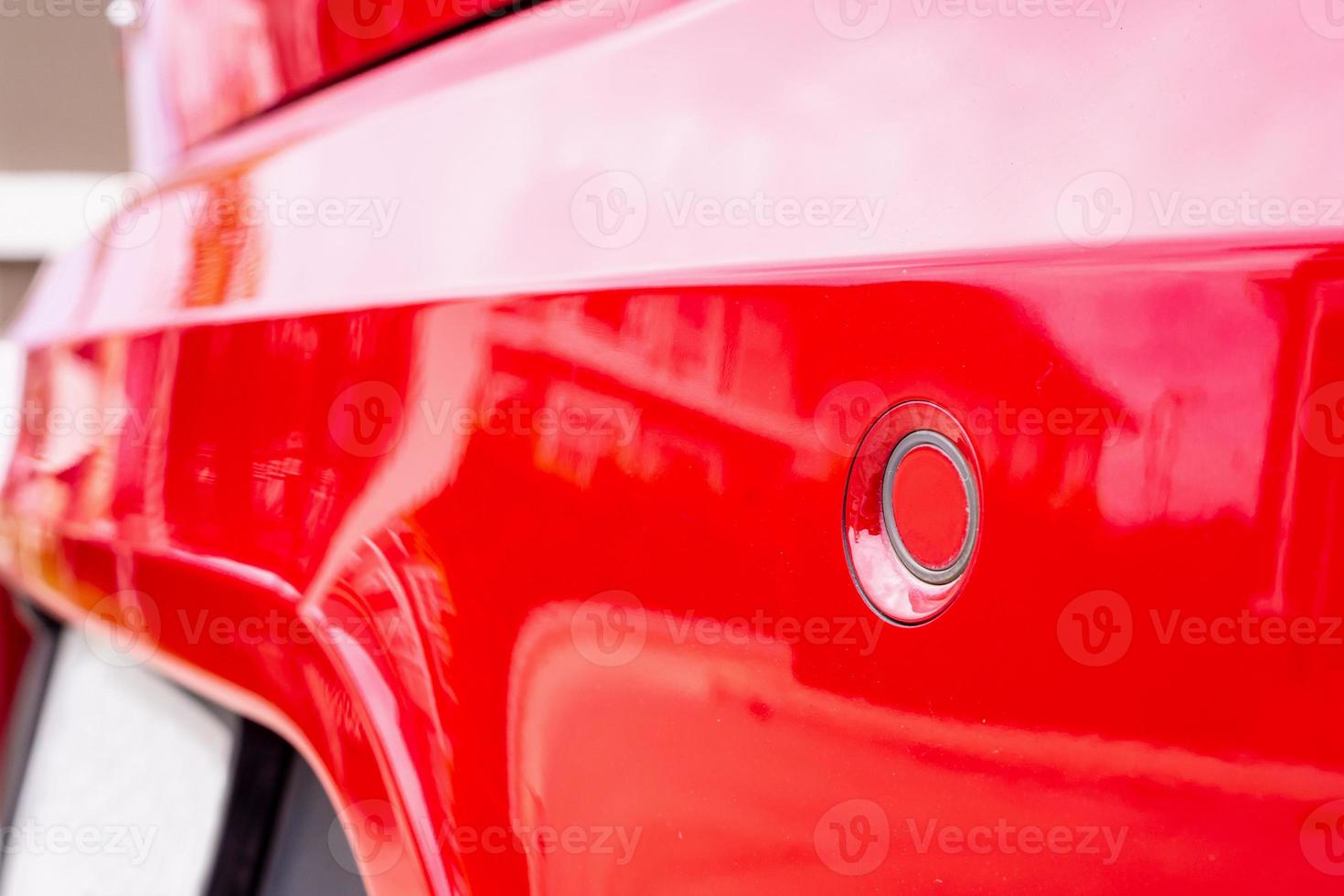 sensor de estacionamento no para-choque traseiro foto