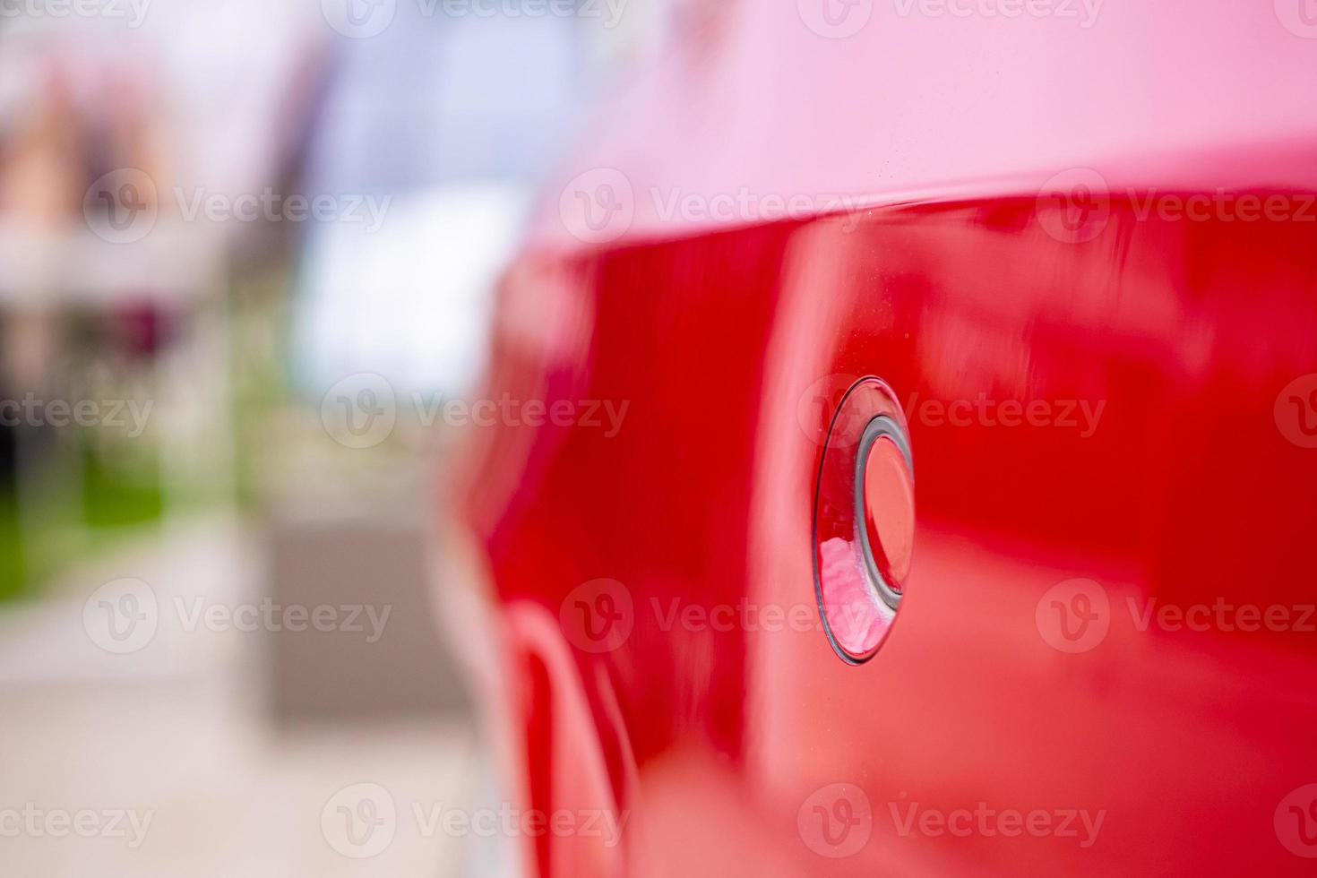 sensor de estacionamento no para-choque traseiro foto