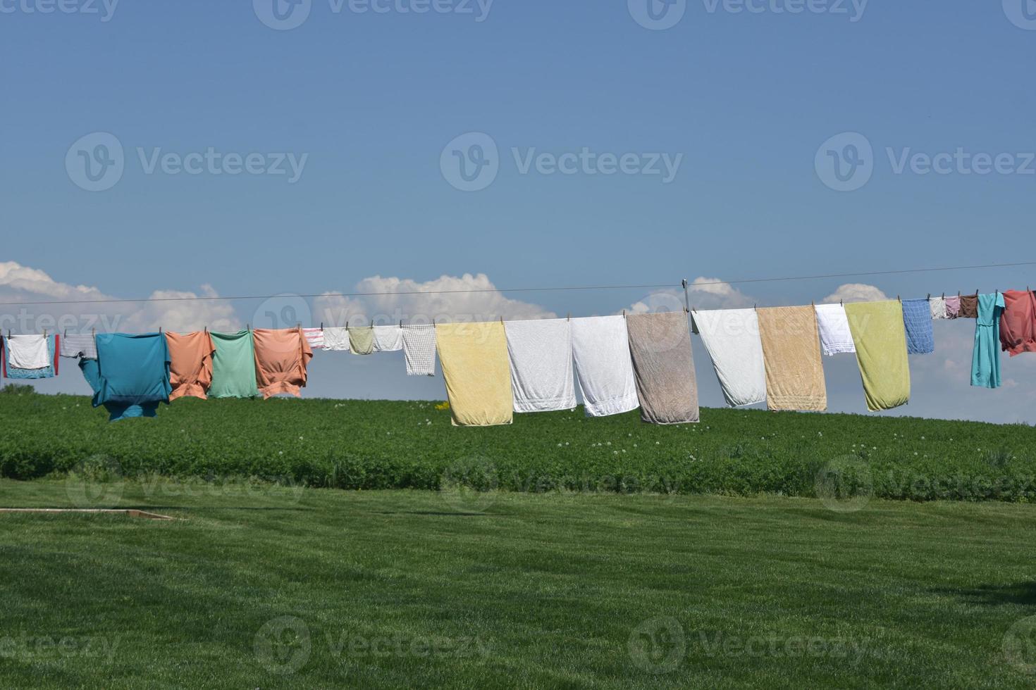 lavanderia e roupas saindo no condado de lancaster foto