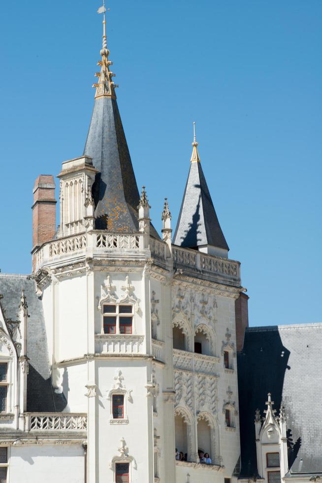 torre principal do castelo de nantes. França foto