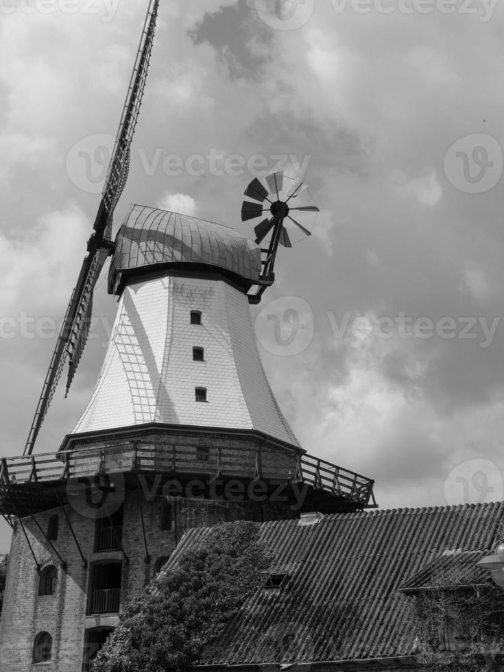 cidade de kappeln no rio schlei foto