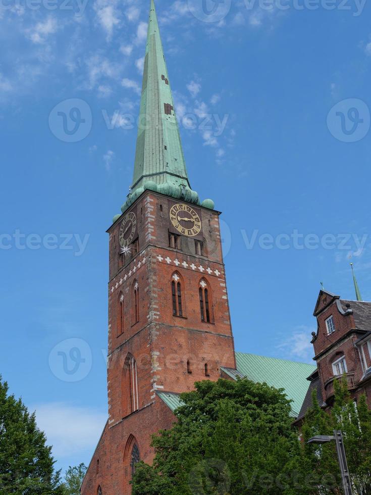 a cidade de luebeck foto