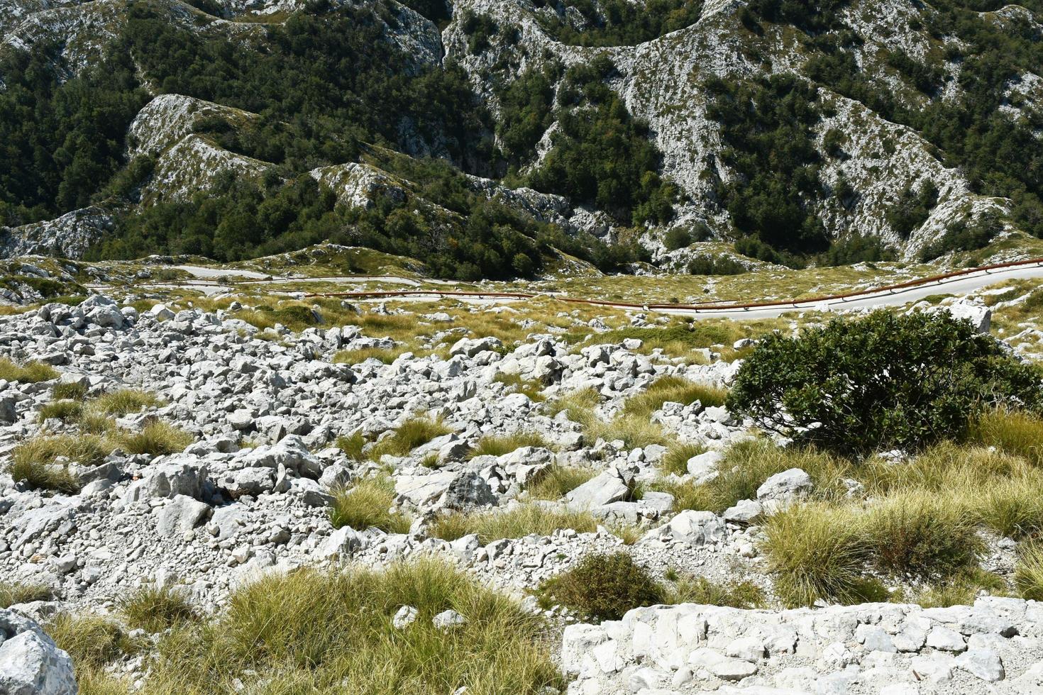 parque natural biokovo, croácia foto